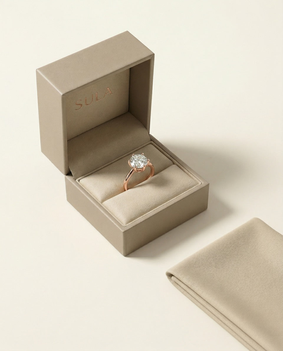 The Sula signature velvet box